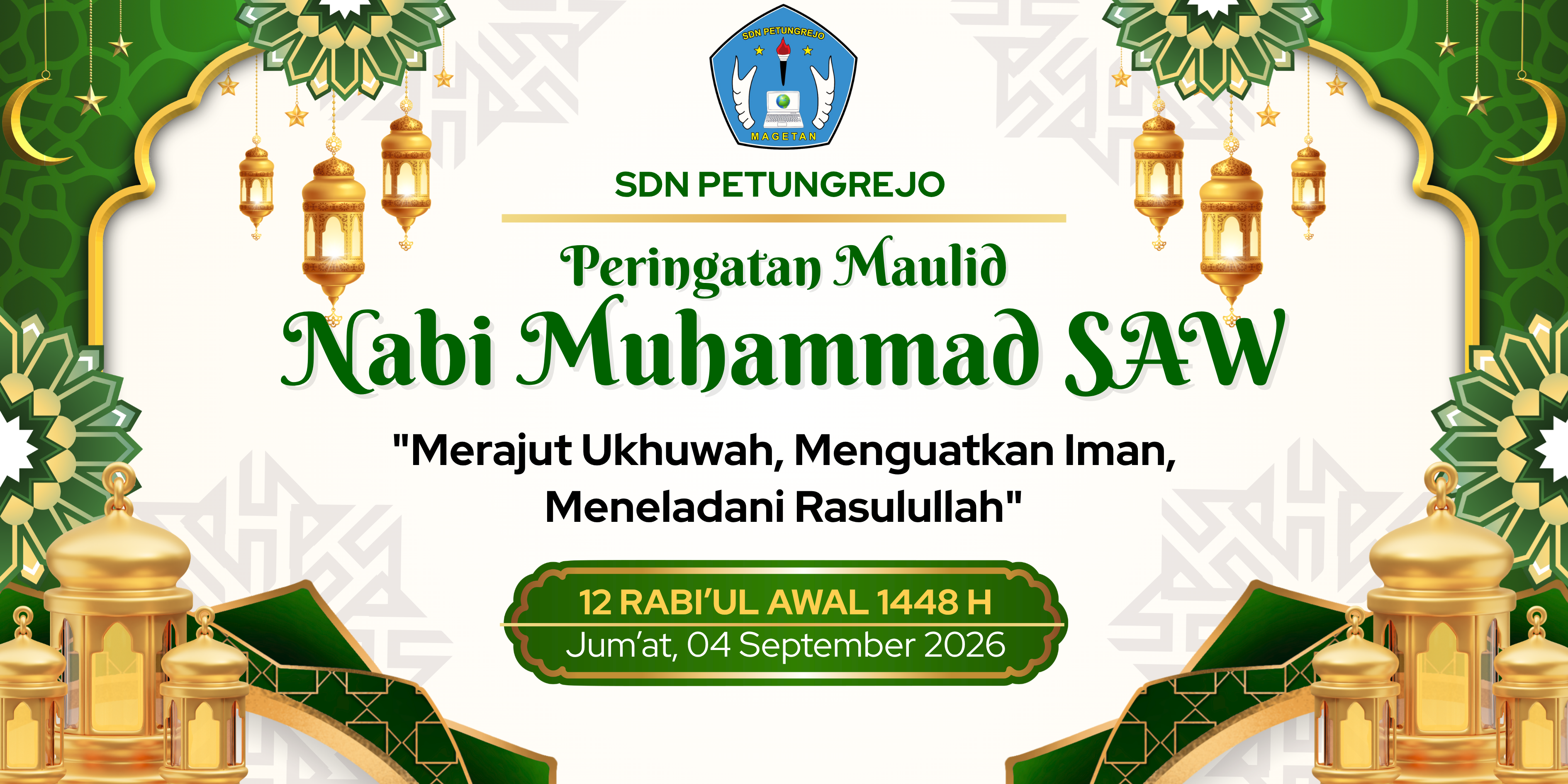 Peringatan Maulid Nabi 2026 SDN Petungrejo